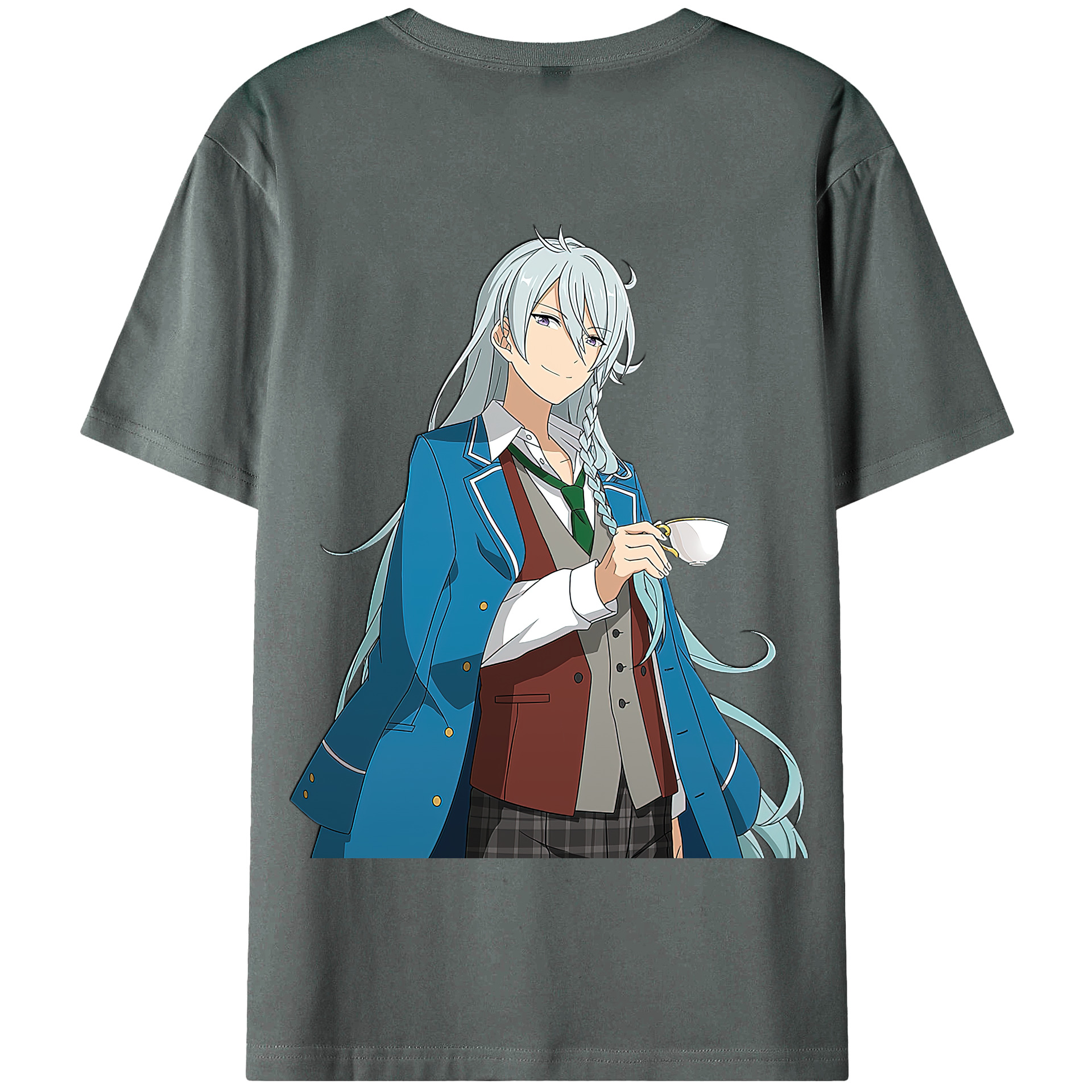 （画像用） あんさんぶるスターズ! Ensemble Stars 綿100％半袖Tシャツ（背面プリント）